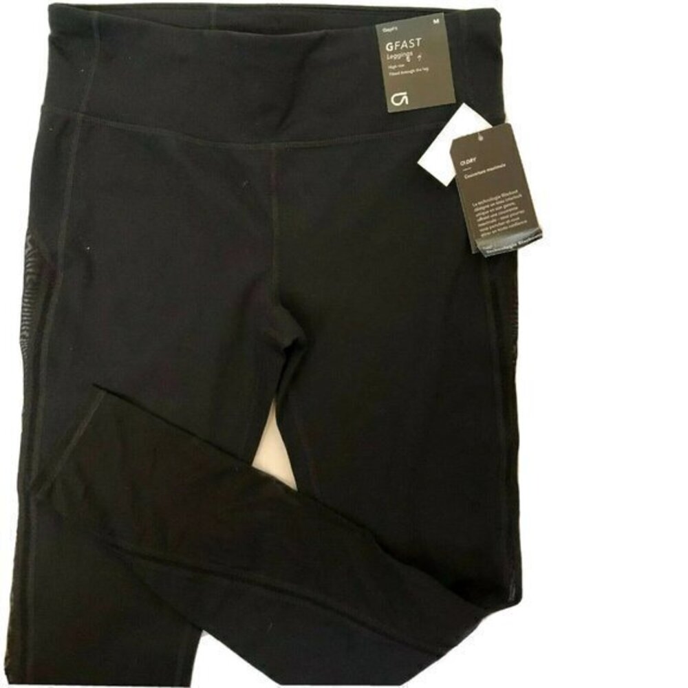 Gap Fit GFast Leggings High Rise Small Black